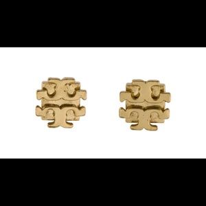 Tory Burch logo studs